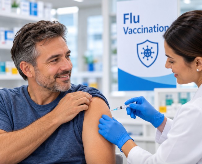 NHS Flu Vaccination for At-Risk Groups